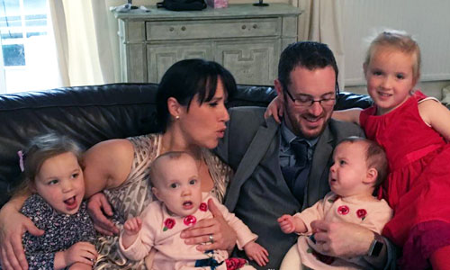 The Edwards family, owners of Moonjoon Nutrition